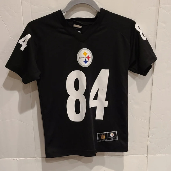NFL PITTSBURGH STEELERS BROWN 84 JERSEY size S - Picture 1 of 8